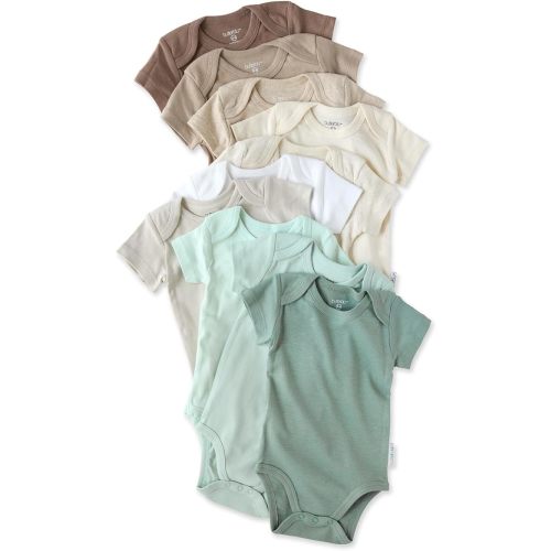 Butterblu Baby Avery 10-pack Short Sleeve Bodysuits​ 100% Organic Cotton for Baby Boys​ & Girls