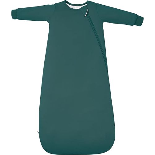 Baby Sleep Sack Long Sleeve Wearable Blanket 1.0 TOG, Premium Soft Infants Warm Sleeping Bags with 2-way Zippers