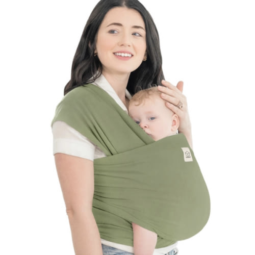 KeaBabies Baby Wrap Carrier- Dusty Olive