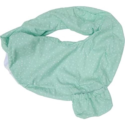 My Brest Friend Original Nursing Pillow Cover - Slipcovers for Baby - Adjustable Fit, Easy Care, Durable - Original Nursing Pillow Not Included, Minty Geo