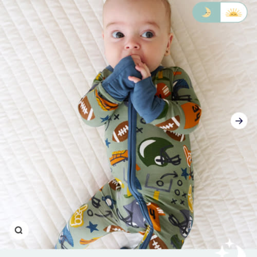 Touchdown Time Zippy - Little Sleepies