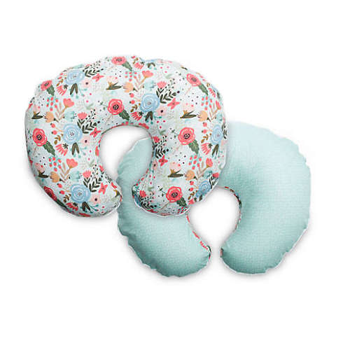 Boppy® Premium Nursing Pillow Cover in Mint Floral