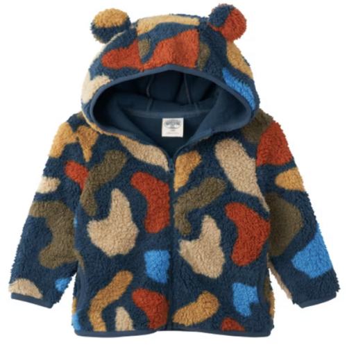 Outdoor Kids Cozy Fleece Jacket for Babies or Toddlers