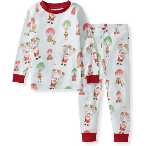 Burt's Bees Baby Girls Organic Cotton Pajamas, Toddler PJ Set, 2-PC