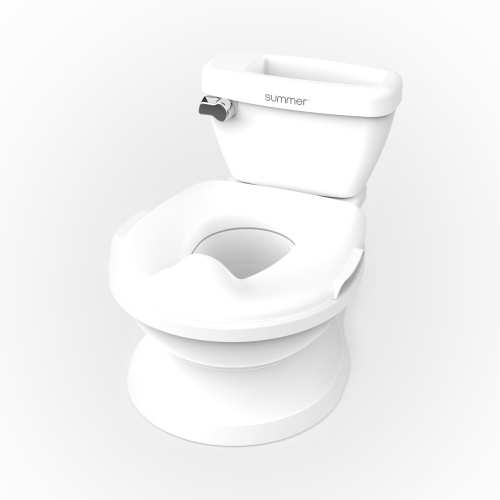 Ingenuity Summer My Size Potty Chair, Toddler Training Seat Pro, White