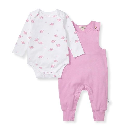 Burt's Bees Baby Unisex Bodysuit and Pant Set, 100% Organic Cotton