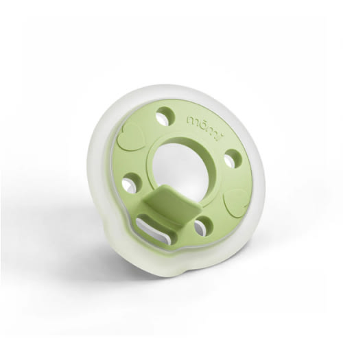 babypace breast-like pacifier 0-6 mo single - pistachio | mōmi