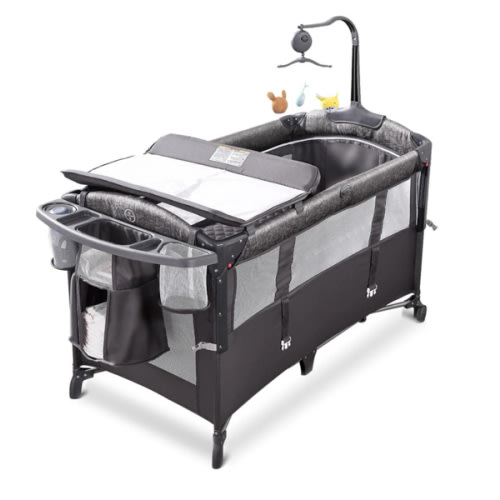 Adovel Baby Bassinet Bedside Crib for Newborn to Toddles Baby Bed