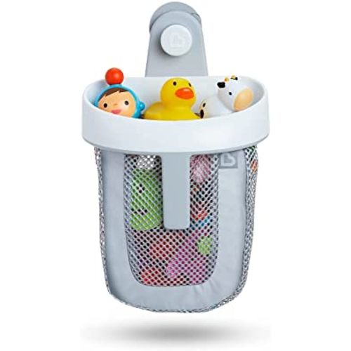 Munchkin® Super Scoop™ Hanging Bath Toy Storage with Quick Drying Mesh, Grey