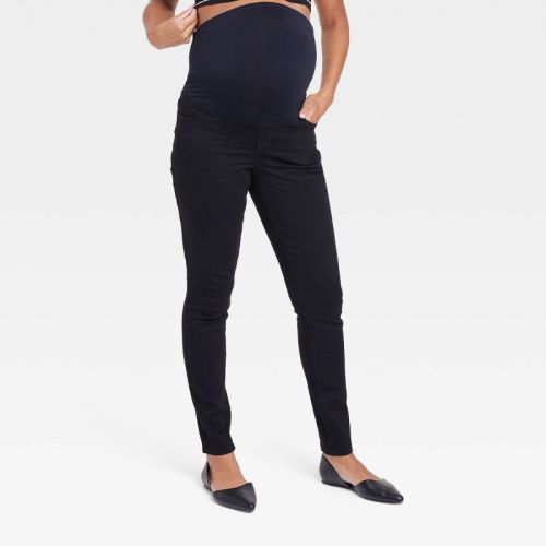 Over Belly Skinny Maternity Pants - Isabel Maternity By Ingrid & Isabel™ Black 17