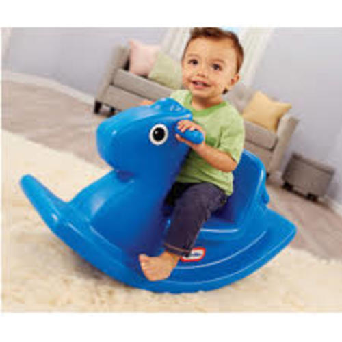 Little Tikes 620171 Rocking Horse in Primary Blue : Amazon ...