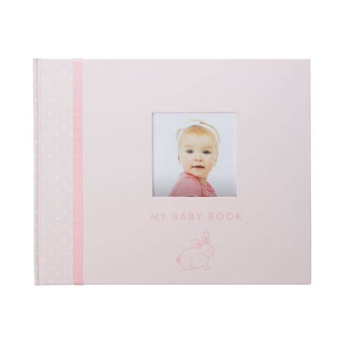 Pearhead Baby Memory Book - Pink Bunny