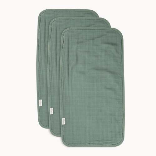 Ultra Soft Muslin Burp Cloths - 3 Pack