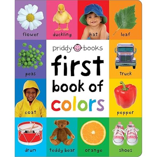 First 100 : First Book of Colors Padded Board book – Illustrated, July 2, 2019