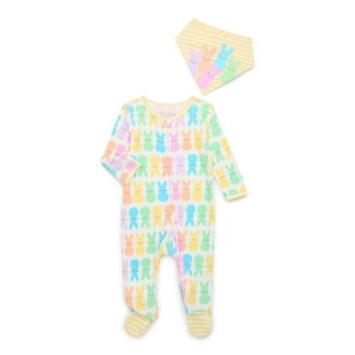 Peeps Baby Easter Layette Gift Set, 2-Piece, Sizes Newborn-6/9 Months