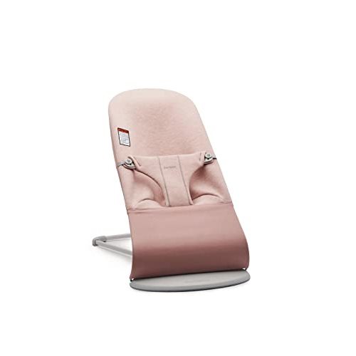 BabyBjörn Bouncer Bliss, 3D Jersey, Dusty Pink