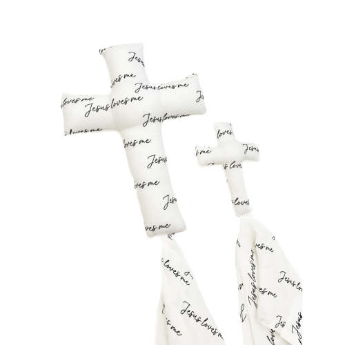 Jesus Loves Me Cross Lovey – OUR HOUSE ABOVE