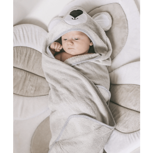 100% Bamboo Hooded Towel - Koala – KAYS + KINS