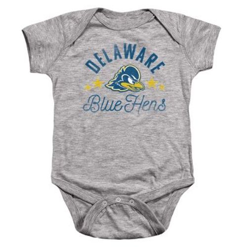 Baby University Of Delaware Blue Hens Infant Snap Suit, Athletic Heather, 6 Months