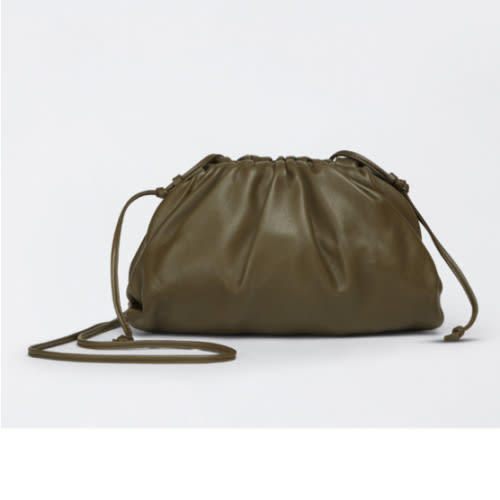 Bottega Veneta Leather Pouch | Green