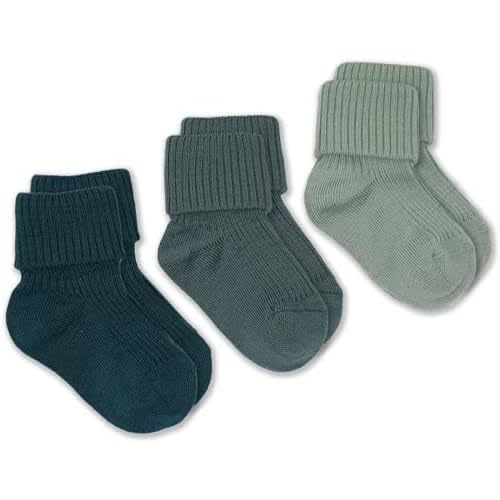Woolino Wool Baby Socks, Washable Merino Wool Infant Toddler Kids Socks, Newborn to 8 Years (Pack of 3)