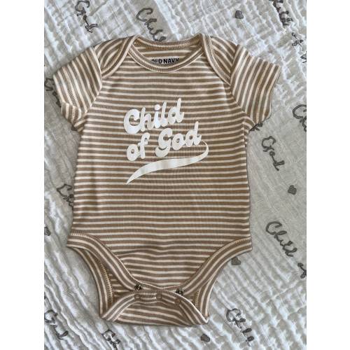 baby clothes, baby shower, baby bodysuit, snap bottom, baby, Child of God baby, Christian children’s clothes, summer baby
