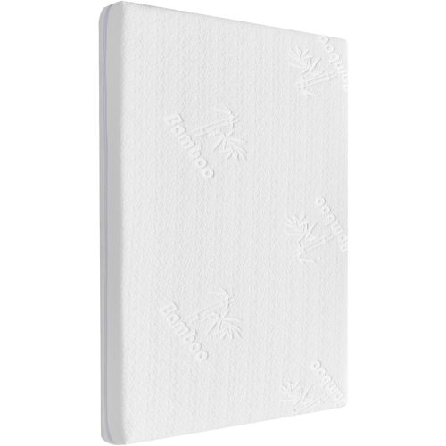 41x29 pack n play mattress for 4moms: 1.5" Thick Bamboo Cover,Gel Memory Foam pack and play mattress pad for 4moms Breeze Plus Portable & 4moms Breeze GO Portable &Travel playpen - All-Season Design