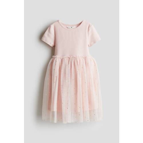 DRESS WITH TULLE SKIRT