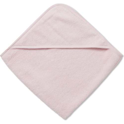 Baby Hooded Bath Towel, Pink - MORI | Maisonette