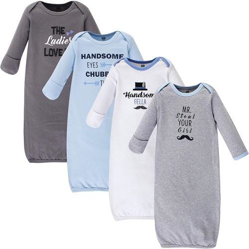 Hudson Baby Unisex Baby Cotton Gowns
