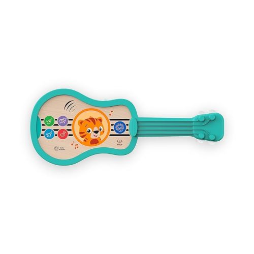 Baby Einstein Sing & Strum Magic Touch Ukulele Wooden Musical Toy, Ages 6 Months+, Multicolored