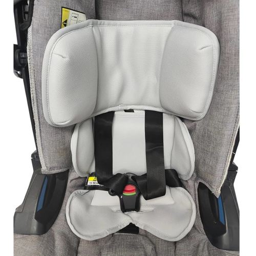 SeedFuture Baby Stroller Seat Supports Grey Compatible with DOONA, Head and Body Support Pillow Pad Cushion, Stroller Accessories for DOONA