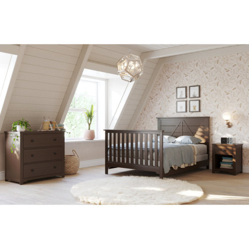 Woodland 4-in-1 Convertible Crib