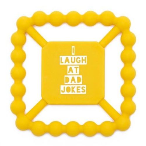 Tunno Tots Silicone Teether - Dad Jokes