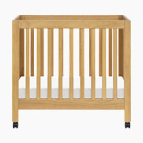 babyletto Origami Mini Crib - Honey