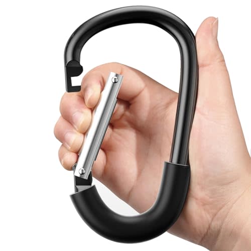 SURDOCA Stroller Hooks, Large Stroller Hooks for Bags, Universal Stroller Clips and Hooks, Mommy Hook for Stroller Heavy Duty, Stroller Accessories for Mom