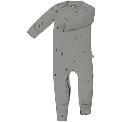 GUNAMUNA Unisex Baby, Toddler Ultra-Soft Convertible Pajama, Footie Romper Sleeper with Diaper Zipper for Easy Changing