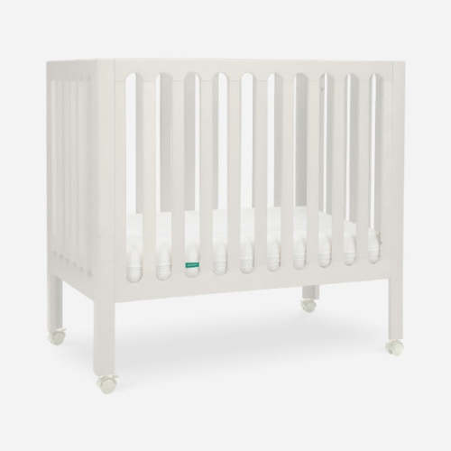 Newton Galileo Mini Crib with Newton Mattress - Warm White