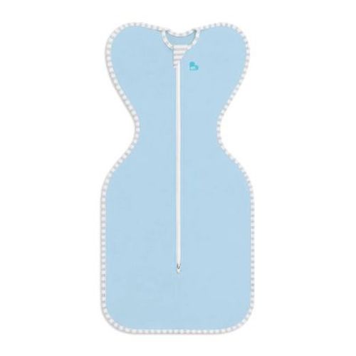 Love To Dream Swaddle Up Swaddle Wraps Lite (0.2 Tog) - Light Blue - Newborn