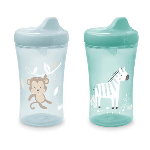 NUK Advanced Hard Spout Toddler Sippy Cup, 10 fl oz, 2 Count