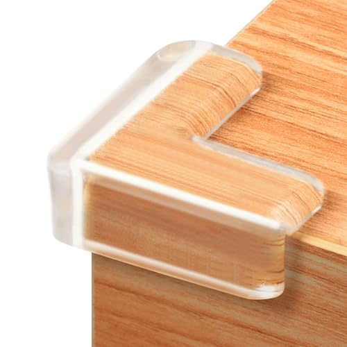 12 Pack Corner Guards Corner Protectors Baby Proof Furniture Corner & Edge Safety Bumpers, Table Corner Protector for Furniture Corner Covers Baby Safety, Baby Proofing, L Shaped