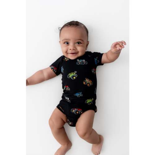 Bodysuit in Monster Truck (0-3 Month)