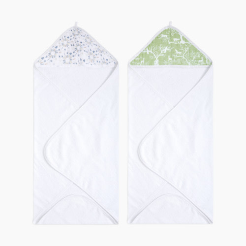 Aden + Anais Essentials Hooded Towels (2 Pack) - Harmony