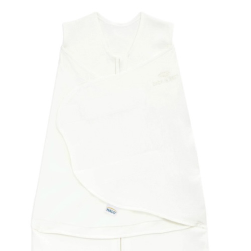 Cream Cotton Baby Swaddle | HALO