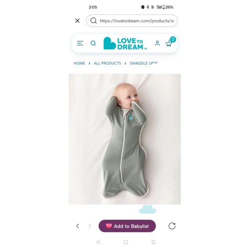 Swaddle Up™ 1.0 TOG Cotton Deep Olive