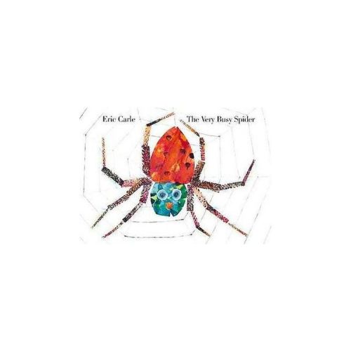 The Very Busy Spider - by Eric Carle (Board Book)