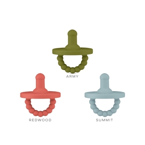 Cutie PAT Round (0-6m) Pacifier + Teether Value Packs