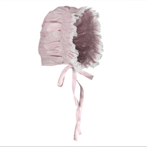 Girls Smocked Lace Bonnet I Feltman Brothers