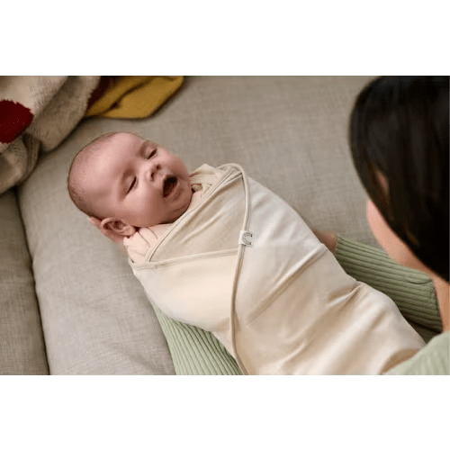 Taking Cara Babies Swaddle - Coconut Cream