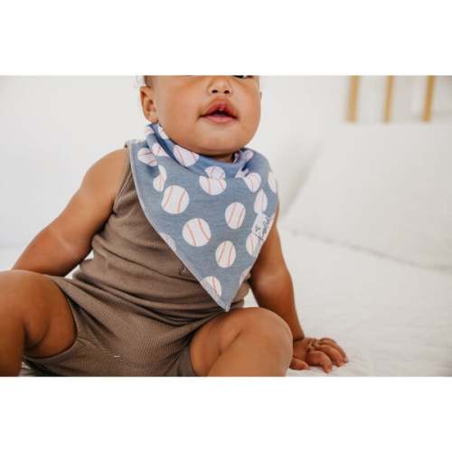 Slugger Baby Bandana Bibs - Copper Pearl | Maisonette